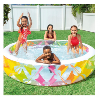 Piscina gonflabila rotunda Pinwheel 229x56 cm