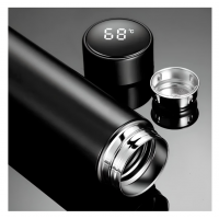 Oferta 1+1 - Termos Smart, otel inoxidabil, afisaj LED temperatura, 500ml