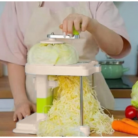 Razatoare pentru varza, manuala cu manivela si 3 lame