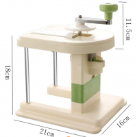 Razatoare pentru varza, manuala cu manivela si 3 lame