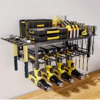 Organizator scule, 4 niveluri, metal, pentru garaj, atelier 63.5x24.5x42.5cm