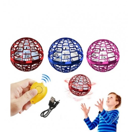 Minge zburatoare cu led, tip drona, Flynova Pro, incarcare usb