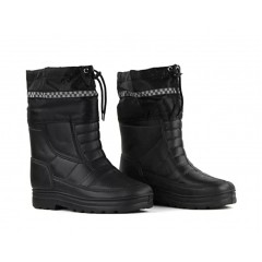 Cizme barbati, imblanite, din cauciuc, Negru, marimi 41-45