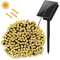 Sir solar 22 metri 200 LED disponibil in 3 nuante: multicolor, alb rece si alb cald
