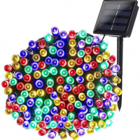 Sir solar 22 metri 200 LED disponibil in 3 nuante: multicolor, alb rece si alb cald