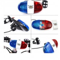 Sirena cu girofar pentru bicicleta Sirena cu girofar pentru bicicleta