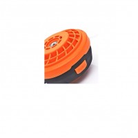 Set 2x Cap motocoasa buton metalic gri