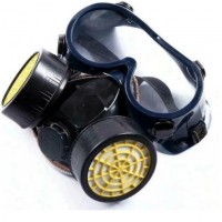 Masca de protectie, anti praf si vapori, anti-poluare, cu 2 filtre de carbon activ