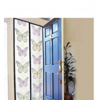 Set 2x Perdea magnetica anti insecte 210 x 100 cm - model fluturi