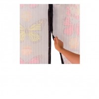 Set 2x Perdea magnetica anti insecte 210 x 100 cm - model fluturi