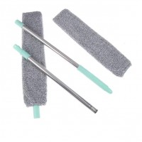 Set Pamatuf microfibra telescopic + mop spatii inguste