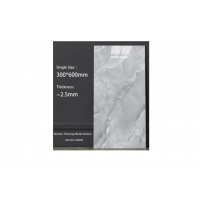 Set 10 x Placa autoadeziva pentru perete tip marmura gri , impermeabila, 30x60 cm