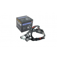 Setul pescarilor: Lanterna de cap cu triplu LED + Set 4 senzori cu prindere metalica, pe lanseta Setul pescarilor: Lanterna de cap cu triplu LED + Set 4 senzori cu prindere metalica, pe lanseta