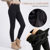 Colanti imblaniti simpli, caldurosi, marime universala