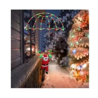 Decorațiune luminoasă LED – Moș Crăciun cu parașută, 40x80 cm, alimentare la priză Decorațiune luminoasă LED – Moș Crăciun cu parașută, 40x80 cm, alimentare la priză