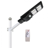 Lampa solara stradala LED, Jortan 120W, suport, telecomanda