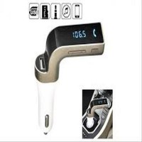 Modulator FM auto cu kit Bluetooth handsfree pentru apeluri telefonice, muzica si radio