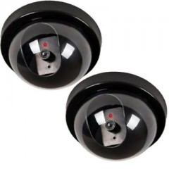 Set 2 x Camera falsa pentru interior cu LED