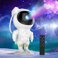 Lampa LED pentru copii cu proiector GALAXY Starry Sky astronaut