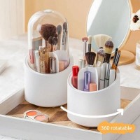 Organizator rotativ 360°, pentru pensule machiaj