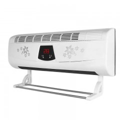 Perdea de aer pe agent termic cu functie de incalzire si racire, 1500W, termostat, protectie la supr