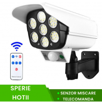 Set 2 bucati: Camera video falsa 35 LED, pentru exterior