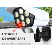 Set 2 bucati: Camera video falsa 35 LED, pentru exterior