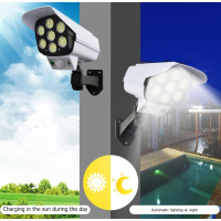 Set 2 bucati: Camera video falsa 35 LED, pentru exterior