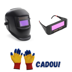 Masca Sudura Automata + Ochelari protectie sudura cu display LCD + Manusi de protectie CADOU