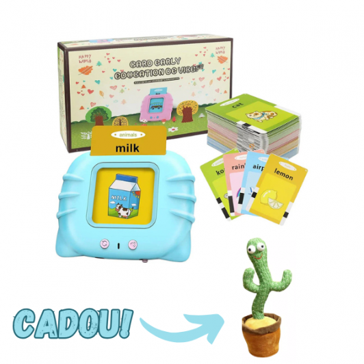 Jucarie audio educativa, limba engleza, + Jucarie Interactiva de Plus Cactus Dansator cu USB CADOU