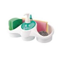 cutie electrica pranz,Otel inoxidabil,1.5Litri,220V/12V-24V+Dispenser detergent cu suport pt burete