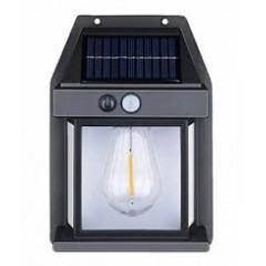 Set 5 Lampi solare de perete cu senzor de miscare Led IP65 3W 3.7v