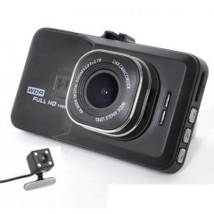 Camera auto dubla Full HD Soundvox™, 5 Mega, cu senzor de miscare. Dual lens vehicle BlackBox DVR