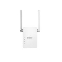 Mini Router Wireless-N / Repeater, Amplificator Semnal WI-FI, Doua Antene, LV-W13, 300Mbps, Alb