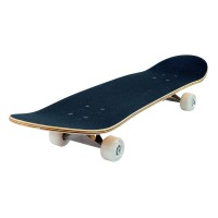 Skateboard cu Roti din Silicon, Placa din Lemn cu 7 Straturi, Dimensiuni 79 x 20 cm, Model Triangle