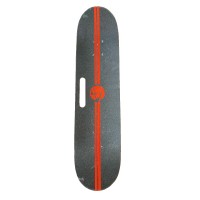 Skateboard cu Roti PU, Placa din Lemn cu 7 Straturi, Dimensiuni 79 x 20 cm, Model Bigshot Decku