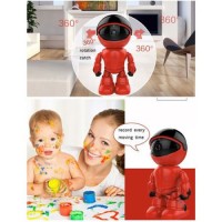 Robot Space Boy A160, Baby Monitor, Camera de Supraveghere IP Wireless, 960P, 1.3 MP HD, Rosu