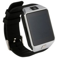 Smartwatch X09, Touch, Bluetooth, Slot SIM si SD, Foto, Aplicatii Monitorizare Activitati, Argintiu