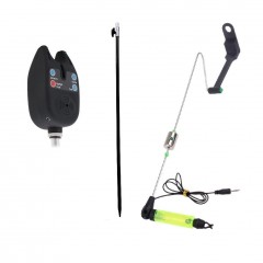 Senzor TLI 01 pentru pescuit si swinger cu tija, contragreutate L, locas pentru starlet si led