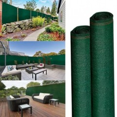 Plasa verde umbrire 1,7m x 50 m, cu grad de umbrire 95 % ideala pentru garduri, terase (140g/m2)