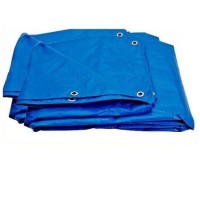 Prelata albastra impermeabila, Dimensiune 3x4 cu inele 175g/m2, Calitate premium