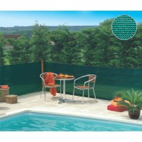 Plasa verde umbrire 1,7 m x 50 m, cu grad de umbrire 95 % ideala pentru garduri, terase (140g/m2)