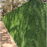 Gard paravan 1,5 m x 5 m lungime, din plasa zincata impletita, calitate premium, aspect natural