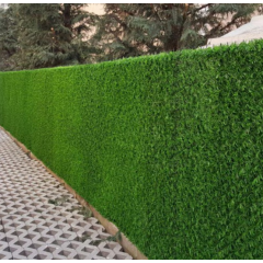 Gard paravan 1,5 m x 5 m lungime, din plasa zincata impletita, calitate premium, aspect natural