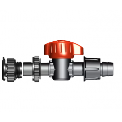Robinet conector lay-flat pentru banda de picurare, diametru 16 mm
