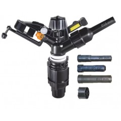 Aspersor Agricol Reglabil 70 M, filet exterior 1” (inch), duze 6-13 mm, raza maxima 35 m