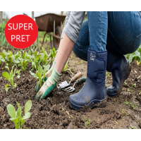 Cizme bleumarin dama imblanite, usoare, rezistente, antiderapante, calduroase si confortabile