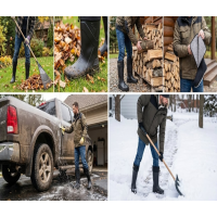 Cizme TERMO impermeabile, imblanite, usoare, rezistente, antiderapante, calduroase si confortabile