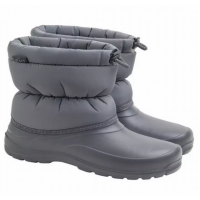 Cizmulite gri copii, impermeabile si imblanite, marimi 30/31 , 31/32, 32/33, 33/34, 34/35, 35/36