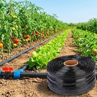 Banda de picurare 100 m PLUS 40 accesorii, din 30 in 30 cm, 2.2 l/h, 6 mil, D-16 mm Banda de picurare 100 m PLUS 40 accesorii, din 30 in 30 cm, 2.2 l/h, 6 mil, D-16 mm